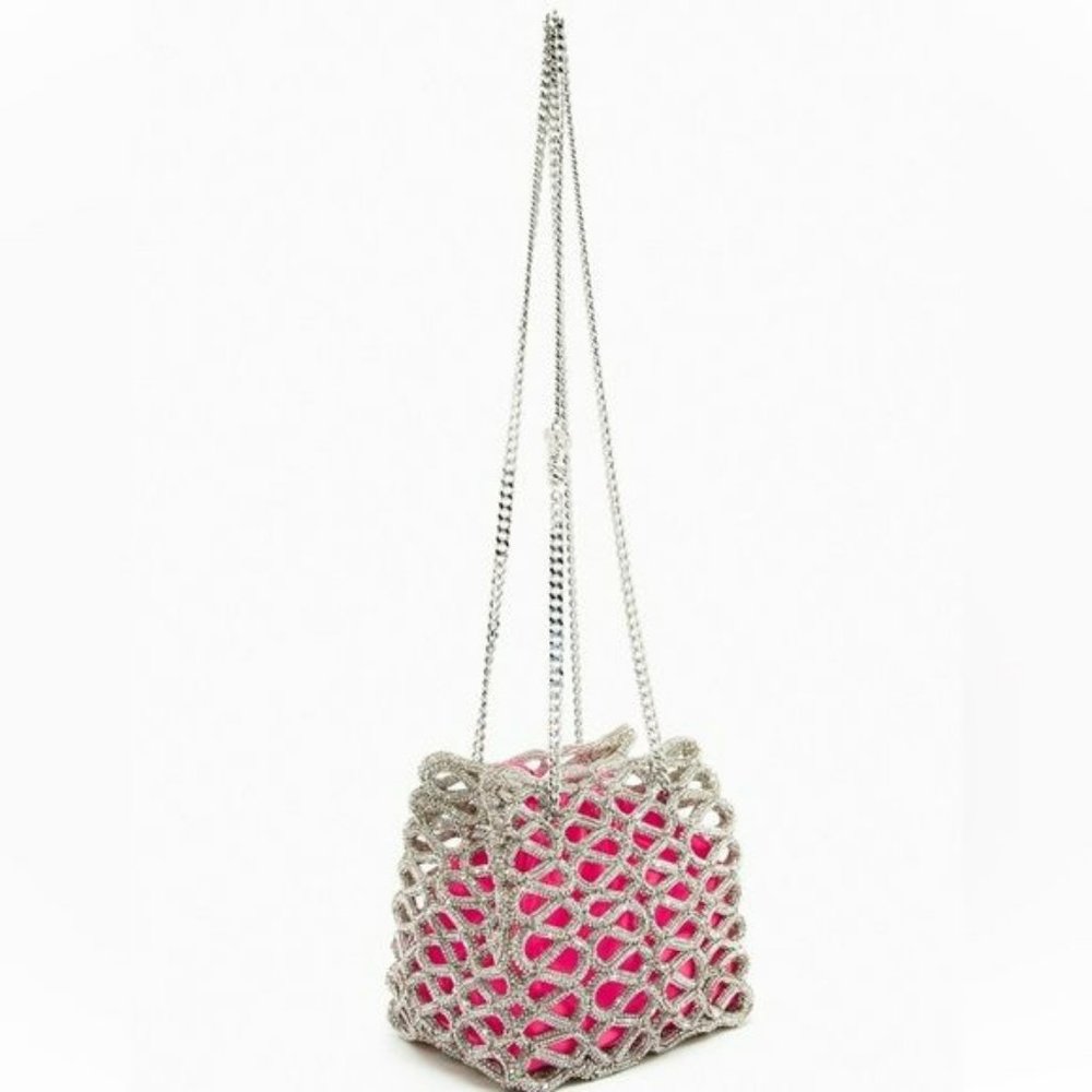 ZARA X BARBIE RHINESTONE BAG